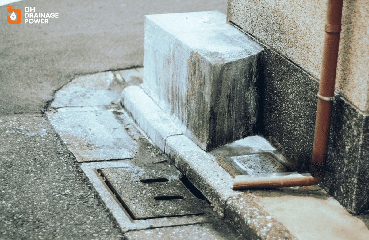 Skilled technicians performing emergency external drain repairs in London