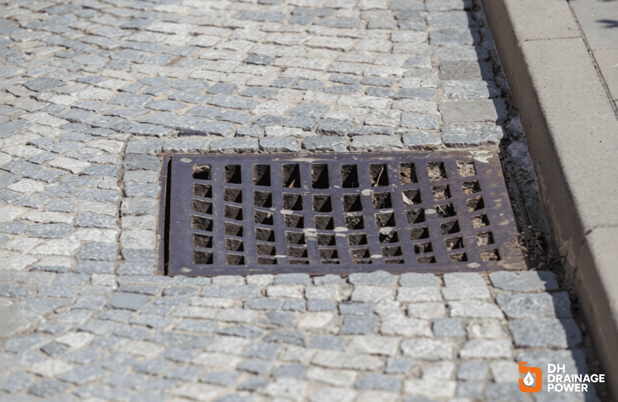 Professional inspection of blocked external drains in London property