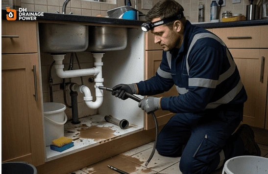 24/7 Emergency Drain Unblocking London experts fixing blocked drains