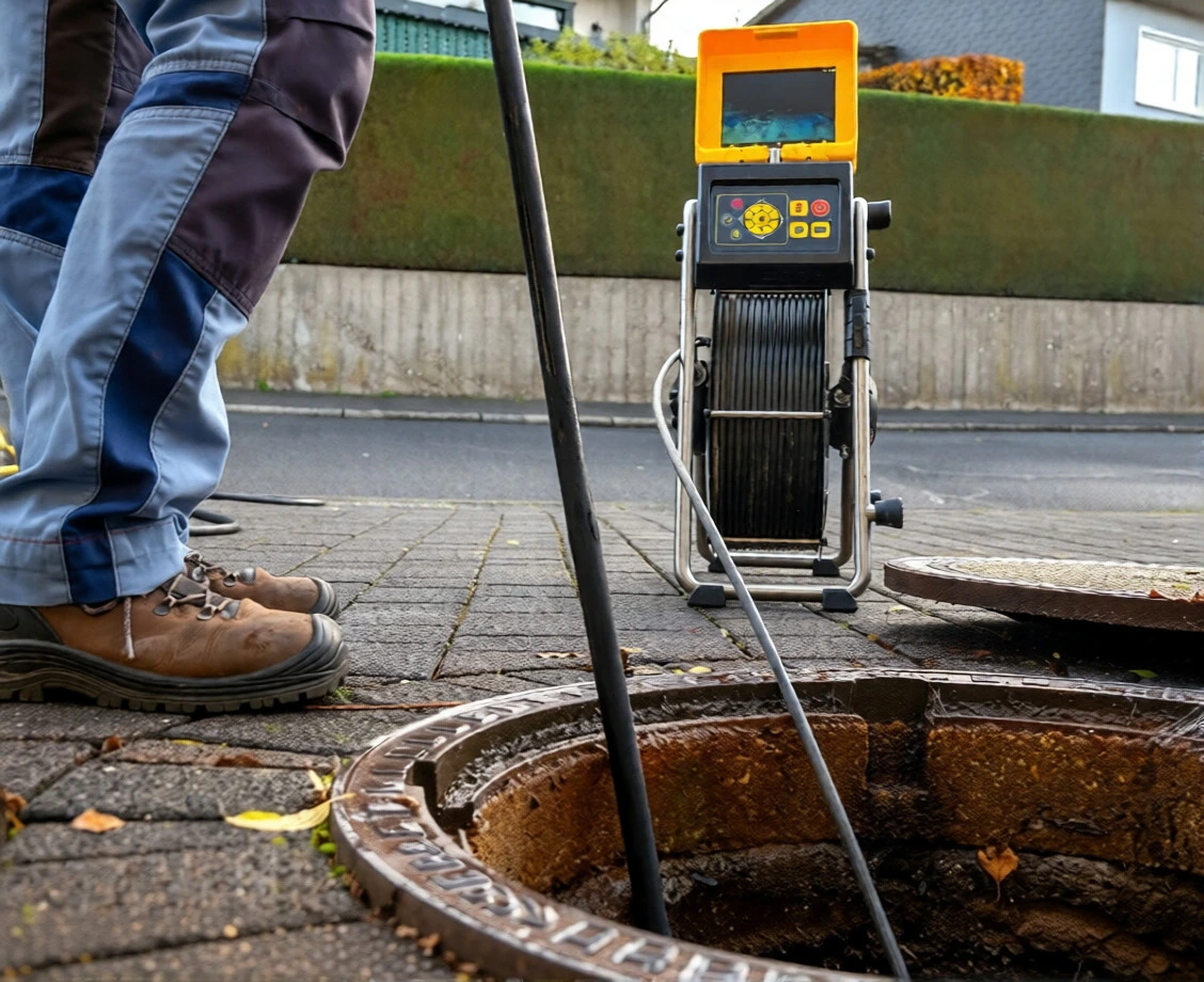 Professional drain inspection service in London by drainage experts