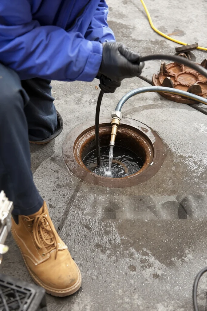Professional drain inspection service in London to prevent blockages and damage