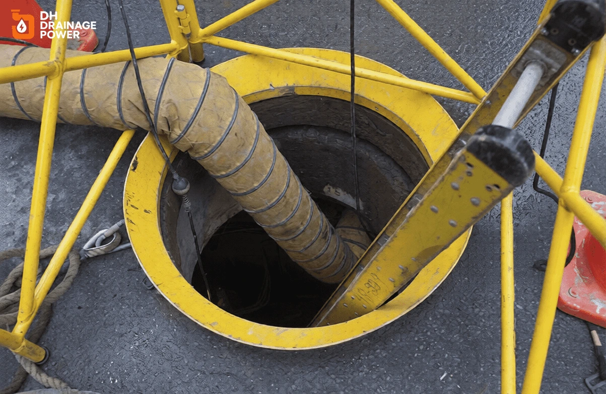 Professional team providing Commercial Drain Unblocking service in London for office and retail buildings