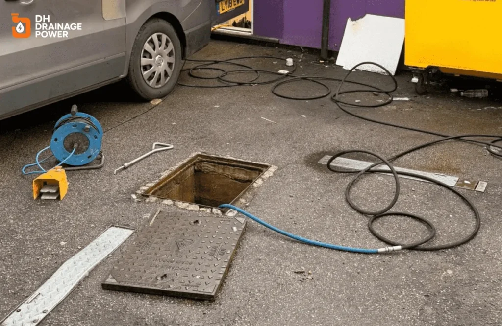 Professional External Drains Unblocking Experts London clearing blocked outdoor drains efficiently