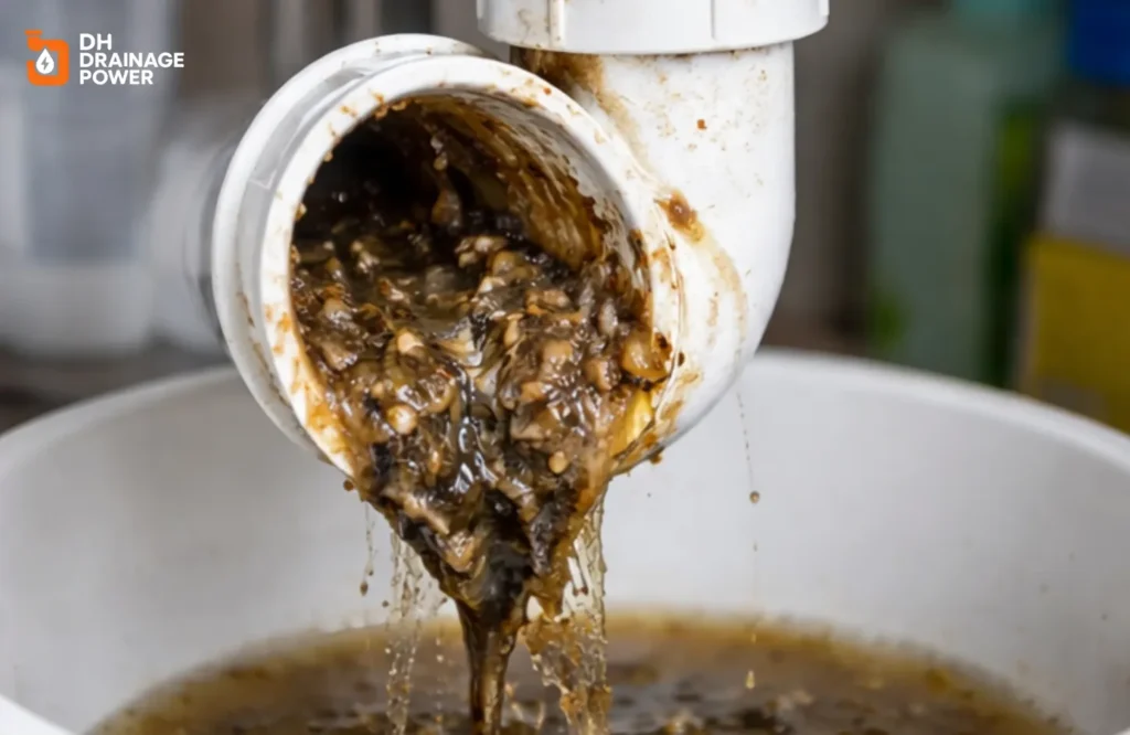 Blocked Kitchen Drain London grease removal service in modern kitchen