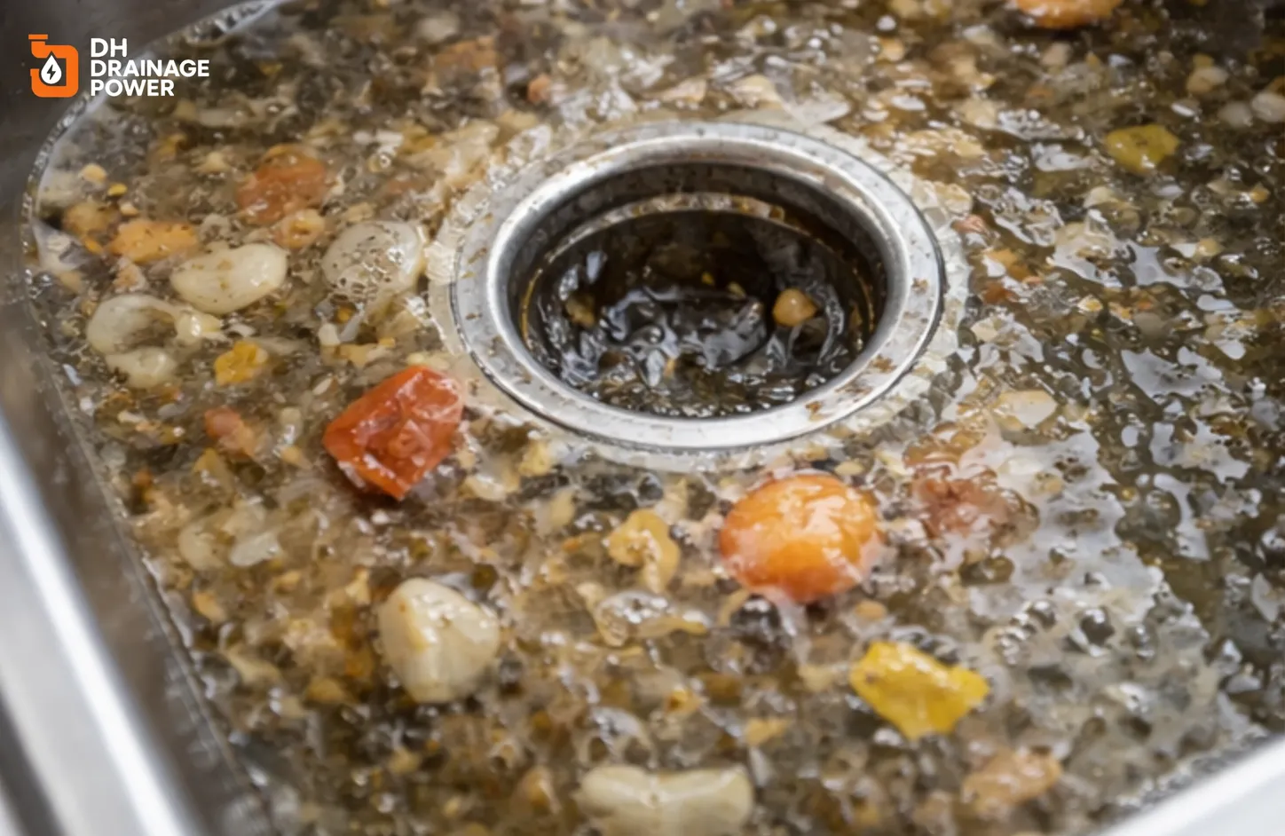 Blocked Kitchen Drain London food waste cleaning service