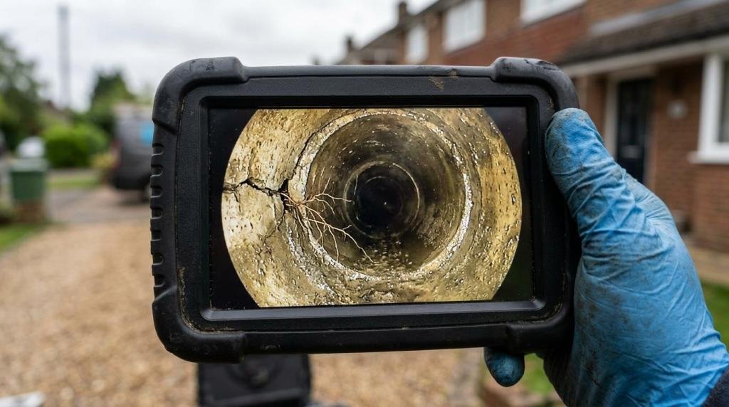 cctv drain survey woking